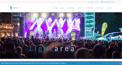 Desktop Screenshot of light-area.de